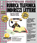 RUBRICA TELEFONICA INDIRIZZI LETTERE